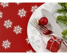 Konfetti Streudeko für Weihnachten : Schneeflocken - Tüte mit 20 Stück