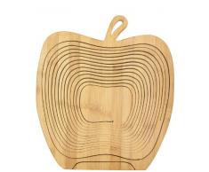Bambus Obstkorb Dekoschale Obstschale Holz Design faltbar