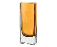 LEONARDO - Lucente - Kastenvase/Vase - Amber/Orange - Glas - (LxBxH): 10 x 50 x 26 cm