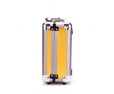 Tragbare Drohne Tragetasche wasserdichte Legierung Harte Schale Aufbewahrungstasche Box Harte Drohne Fall Zubehör Koffer für DJI Mavic Platinum/DJI Mavic Pro fliegen mehr Combo mit 3 Batterien Slot