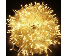 warm white String Lights,Decoracion Lichterketten-Feiertagslichter, die Baumgirlande beleuchten