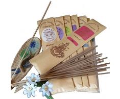 Räucherstäbchen Räucherwerk Meditation Weihrauch Holy Smokes Sandelholz Werk Kerze Duftauswahl Material Kokosnuss