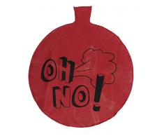 Out of the blue 59/1986, Polybeutel mit Headercard Furzkissen, Weiß, 30 x 30 cm