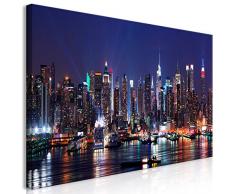 murando Wandbild Mega XXXL New York 160x80 cm Einteiliger XXL-Format Kunstdruck zur Selbstmontage Leinwandbilder Moderne Bilder DIY Wanddekoration Wohnung Deko NY City Stadt d-B-0185-ak-e
