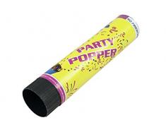 EUROPALMS 51707011 Konfetti Shooter 20 cm 24X, Mehrfarbig, One Size