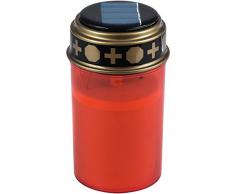 LED Solar Grablicht | Ø 70 mm, 125 mm hoch | max. 6 Stunden Leuchtdauer