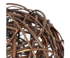 FRANK FLECHTWAREN Deko-Kugel aus Naturweide