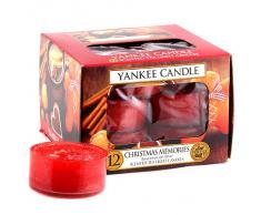 Yankee Candle Teelichter-Kerzen, Christmas Memories, 12er-Packung