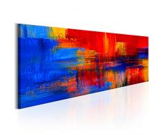 murando - Bilder Abstrakt 135x45 cm Vlies Leinwandbild 1 TLG Kunstdruck modern Wandbilder XXL Wanddekoration Design Wand Bild - wie gemalt f-B-0053-b-a