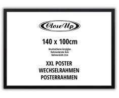 Close Up XXL Posterrahmen 100 x 140 cm schwarz