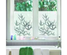 Milchglas Fenstersticker Sichtschutz 8 versch. Motive, Modell:Bambus