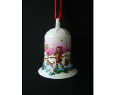 Hutschenreuther - Weihnachtsglocke 2001 - Porzellanglocke - Glocke aus Porzellan - NEU - OVP - 1. Wahl