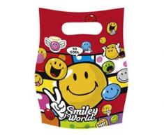 Amscan Partytüte Smileys 6 Stück