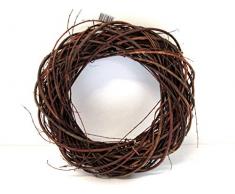 Weidenkranz, D 40 cm, H 9 cm, braun, Deko, Basteln