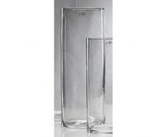 Sandra Rich Glasvase, Dekoglas CYLI, 40cm, Ø 15cm, Glas, zylindrisch Rund