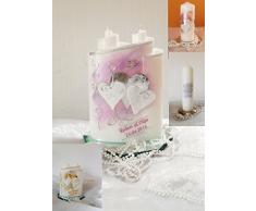 Hochzeitskerze-Traukerze-Brautkerze - Hochzeit -sehr Edel ink.Namen,Datum.B077746M7K