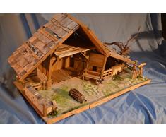 Krippenbausatz Hochalm , Bausatz, Krippenbau, Krippe selber Bauen