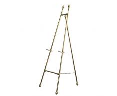 Nai-tripod Zhou Hotel Welcome Poster Rack Bild Leinwand-Kunst-Foto-Rahmen Bracket, Schlafzimmer Retro-Ölgemälde-Schmiedeeisen-Ausstellungsstand yan (Size : 45 * 120 cm)