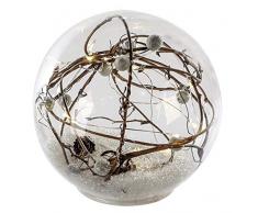 C.a.s.a.b.l.a.n.c.a LED Leuchtkugel Nature m. 25 LEDs Ø 15 cm