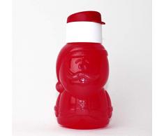 Tupperware Kinder Trinkflasche 350 ml Weihnachtsmann Eco Trinkverschluss
