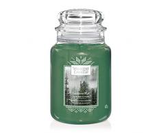 Yankee Candle Duftkerze im Glas (groß), Evergreen Mist, Alpine Christmas Collection, Brenndauer bis zu 150 Stunden