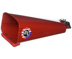 LP Latin Percussion Cowbell Rock Chad Smith Signature 8 Ridge Rider, Vice Mount/V-Klemme, pulverbeschichtet, rot, LP008CS