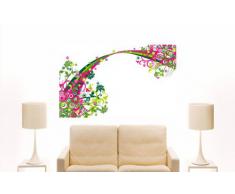 INDIGOS 4051719756258 Wandtattoo MF286 Ornamente und Regenbogen 60 x 37 cm