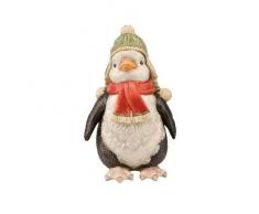 Goebel Weihnachten Fridolin Pinguin Figur, Weihnachtsfigur, Dekofigur, Porzellan, 15.5 cm, 66703051
