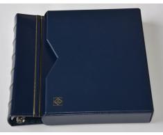 Leuchtturm Vario-Classic-Set Album inklusiv Schutzkassette blau Briefmarken für Sammler