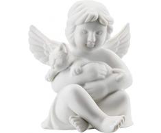 Rosenthal Figur Engel mit Katze weiß