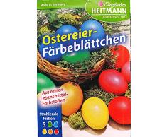 TK Gruppe Timo Klingler 5X Ostereier Färbeplättchen Farben für Ostern Eier Ostereier Ostereierfarben Eierfarben Färbeplättchen mit strahlenden Farben zum bemalen/färben