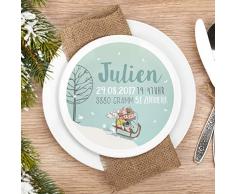 Teller Kinderteller Melaminteller Weihnachtsteller SE Julien