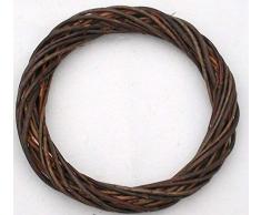 The Natural Look Flechtweide / Weide Kranz Ring Dunkel Willow.set / 4-15, 25,30, 35 cm (6 , 10 , 12 14 )