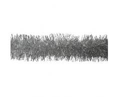 DP-Tech Weihnachtsgirlande Girlande 2 Meter, undekoriert, in Silber