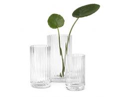 Lyngby Lyngbyvase Vase, Glas, durchsichtig, 17,5x17,5x31 cm