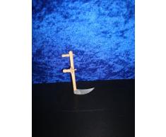 Krippen Zubehör Sense 7 cm, für 9 cm Figuren