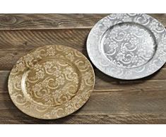 Dekoteller Platzteller Weihnachtsteller Adventsteller Plätzchenteller Nikolausteller Weihnachten Ø 33 cm Sückpreis