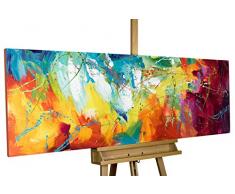 KunstLoft® Acryl Gemälde Bright Future 150x50cm handgemalt Leinwand Bild