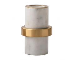 Qianqiusui Moderner Handwerkskerzenhalter, Marmorkerzenhalter Kerzenhalter Kerzenschalen B uuml;rogeschenke Desktop Marmor (Size : 12.5cm)