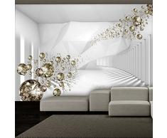 Vlies Fototapete 350x245 cm - 3 Farben zur Auswahl - Top - Tapete - Wandbilder XXL - Wandbild - Bild - Fototapeten - Tapeten - Wandtapete - Wand - Abstrakt Diamant optisch a-A-0188-a-b