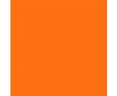 Grandora W941 Wandtattoo Ornament Kreise Punkte Wandaufkleber orange (BxH) 72 x 60 cm