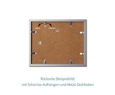 Bilderrahmen Athen 40x60cm Silber Antik