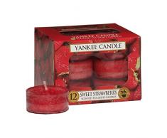Yankee Candle 8744 Duftteelichter Sweet Strawberry