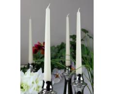 Spitzkerzen Kerzen Markenkerzen Tafelkerzen Leuchterkerzen Dinnerkerzen 250/23 mm creme, 12 St.