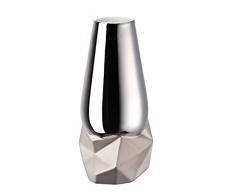 Rosenthal - Vase - GEODE - Porzellan - Platin titanisiert - Höhe: 27 cm