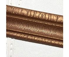 3D PE selbstklebende Bordüre, Schälen und Stock wasserdichte Entfernbare Tapeten Wandsticker Bordüre für Wohnzimmer Badezimmer Küche Fliesen 3.1”x93”