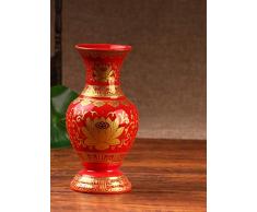 Keramikvase für Buddha, große Halle für Buddha, Vase für Lotus, Buddha mit Reichtum, Bambusvase, Guanyin-Flasche