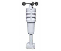 TFA Dostmann Spring Breeze Funk-Wetterstation, 35.1140.01, mit Farbdisplay, Wettervorhersage mit Alarmgrenzen/Symbolen, schwarz