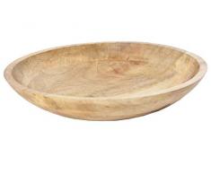 Holzschale Schale Dekoschale Servierschale Obstschale Holz Ø 40cm A040