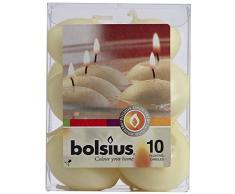 BOLSIUS QUALITÄTS - Schwimmkerze in elfenbein